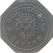 5 Pfennig - Regensburg obverse image