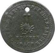 5 Pfennig - Reichenbach Wohltätigkeits and Pflegeanstalt, Germany,  reverse image