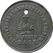 20 Pfennig - Reichenbach Wohltätigkeits and Pflegeanstalt, Germany,  reverse image