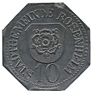 10 Pfennig - Rosenheim obverse image