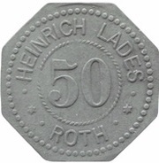 50 Pfennig - Roth Heinrich Lades obverse image