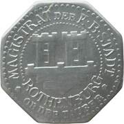 5 Pfennig - Rothenburg ob der Tauber obverse image