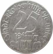 25 Pfennig - Rothenburg ob der Tauber St.Jakobs Kirche obverse image