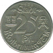 25 Pfennig - Rothenburg ob der Tauber Kobolzeller Tor obverse image
