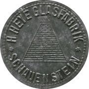 10 Pfennig - Schauenstein H. Heye Glasfabrik obverse image