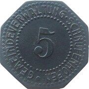 5 Pfennig - Schnufenhofen obverse image