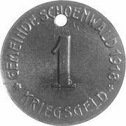 1 Pfennig - Schönwald obverse image