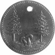 1 Pfennig - Schönwald, Germany, 1918 reverse image