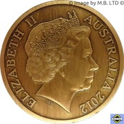 5 Dollars - Elizabeth II 4th Portrait - "Town Halls" Perth Town Hall obverse image
