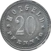 20 Pfennig - Schrobenhausen, Germany, 1917 reverse image