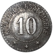 10 Pfennig - Schwarzenbach an der Saale, Germany, 1917 reverse image