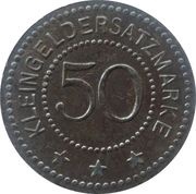 50 Pfennig - Schwarzenbach an der Saale, Germany, 1917 reverse image