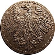 10 Pfennig - Schweinfurt, Germany,  reverse image