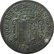 1 Pfennig - Selb, Germany, 1918 reverse image