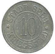 10 Pfennig - Selb obverse image