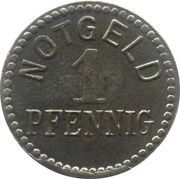 1 Pfennig - Sommerhausen, Germany, 1920 reverse image