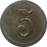 5 Pfennig - Sonthofen, Germany, 1917 reverse image