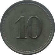 10 Pfennig - Sonthofen, Germany, 1917 reverse image