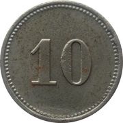 10 Pfennig - Sonthofen, Germany, 1917 reverse image