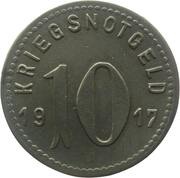 10 Pfennig - Speyer, Germany, 1917 reverse image