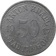 50 Pfennig - Stadtamhof Anton Knabl obverse image