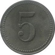 5 Pfennig - Stein bei Nürnberg, Germany, 1917 reverse image