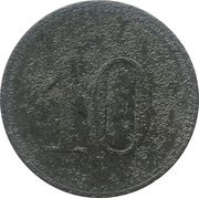 10 Pfennig - Stein bei Nürnberg, Germany, 1917 reverse image