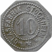 10 Pfennig - Stockheim Glasfabrik obverse image