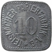 10 Pfennig - Teisnach Papierfabrik A. G. obverse image