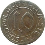 10 Pfennig - Traunstein obverse image