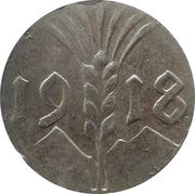 10 Pfennig - Traunstein, Germany, 1918 reverse image