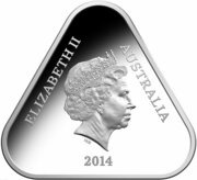 5 Dollars - Elizabeth II 4th Portrait - Lest We Forget - Silver Proof obverse image