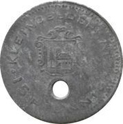15 Pfennig - Waldkirchen Franz Danzer Bankgeschäft, Germany,  reverse image