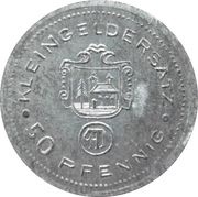50 Pfennig - Waldkirchen Franz Danzer Bankgeschäft, Germany,  reverse image