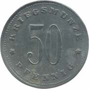 50 Pfennig - Weissenburg, Bayern, Germany, 1918 reverse image