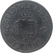 50 Pfennig - Wemding obverse image