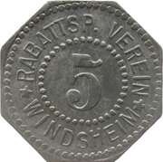 5 Pfennig - Windsheim obverse image