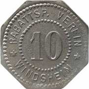 10 Pfennig - Windsheim obverse image