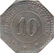 10 Pfennig - Windsheim, Germany, 1917 reverse image
