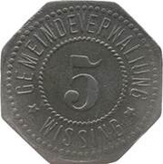 5 Pfennig - Wissing obverse image