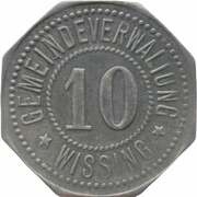 10 Pfennig - Wissing obverse image