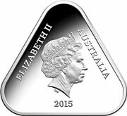 5 Dollars - Elizabeth II 4th Portrait - ANZAC - Silver Proof obverse image