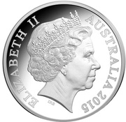 5 Dollars - Elizabeth II 4th Portrait - Gallipoli Landing - Silver Proof obverse image