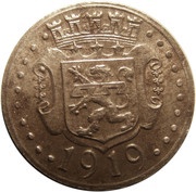 10 Pfennig - Zweibrücken, Germany, 1919 reverse image