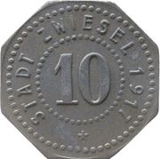 10 Pfennig - Zwiesel obverse image