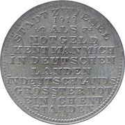 25 Pfennig - Zwiesel obverse image