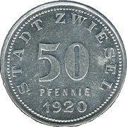 50 Pfennig - Zwiesel obverse image