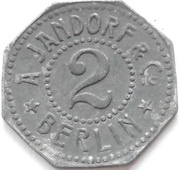 2 Pfennig - Berlin A. Jandorf and Co. obverse image