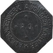 2 Pfennig - Berlin Alexanderwerk A. von dern Nahmer A.G obverse image