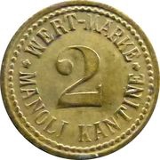 2 Pfennig - Berlin Manoli Kantine obverse image